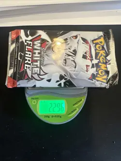 Very Heavy! 22.96g Pokemon TCG SV10.5 White Flare Booster Pack Factory Sealed! - Image 2