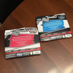 2 Pokemon TCG SV10.5 Black Bolt & White Flare Tech Sticker Collection Bundle New - Image 2