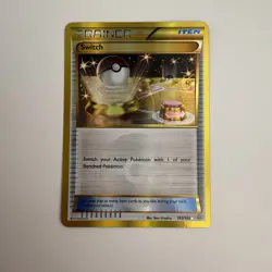 Switch - 163/160 Primal Clash Gold Secret Rare Trainer - Pokemon TCG - Image 1