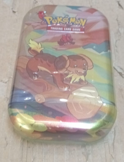 Pokemon TCG: Vibrant Paldea Mini Tin - Dachsbun & Oricorio - Image 1