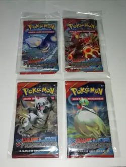 Pokemon XY Primal Clash Artset 4 Sealed Booster Packs - Image 1