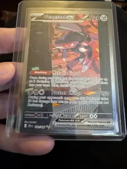 Pokemon TCG Black Bolt Genesect EX Sir 169/086 Full Art English Near Mint - Image 1