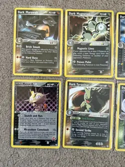 Pokemon EX Team Rocket Returns ‘DARK’ Non Holo Bundle x8 - #6 - Image 2