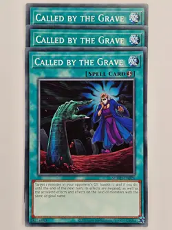 Yu Gi Oh - 3x SDWD-EN026 Called by the Grave - Common - Image 1