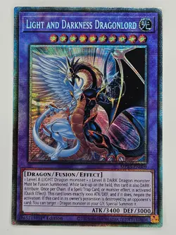 Yu Gi Oh - MP25-EN009 Light And Darkness Dragonlord - Starlight Rare - Image 1