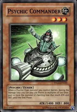 Psychic Commander - TDGS-EN020 - HP - YuGiOh - Image 1