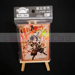 One Piece - Portgas D. Ace Foil Card Sleeves 67mmX92mm 60ct Standard Size - Image 1