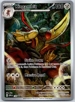 Kingambit - 130 SV: Scarlet & Violet Promo Cards - Black Star Promo NM Holo - Image 1
