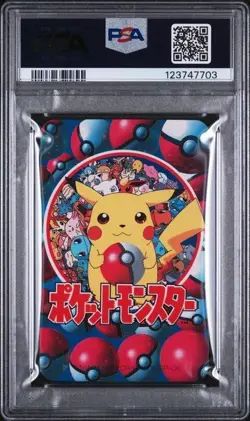 PSA 10 GEM MINT 1998 Pokemon Televi-Kun Gastly Haunter Gengar playing card - Image 2