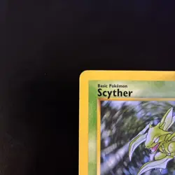 Pokemon Scyther TCG Jungle Card 26/64 Unlimited Rare Non-holo - Image 3