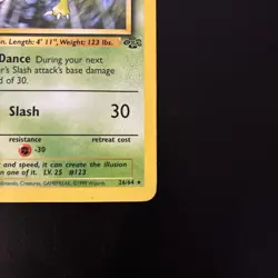 Pokemon Scyther TCG Jungle Card 26/64 Unlimited Rare Non-holo - Image 5