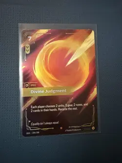 Divine Judgement 244/298 League of Legends Riftbound Epic English Card - Image 1