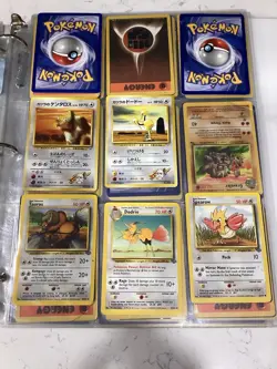 Mixed Lot of 100+ Older Pokemon Cards in 3-Ring Binder Nice Condition - Image 3