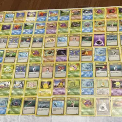Pokemon Jungle, Base Set, Fossil, & Base Set 2 Lot of 98 Cards Vintage - LP-LP+ - Image 3
