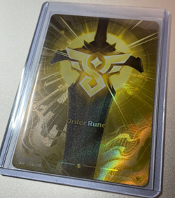 Riftbound Order Rune English card 214a/298 Alternate Art - Image 3