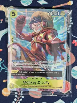 Monkey.D.Luffy (Illustration Box Vol.3)OP07-109 One Piece Promo Card Foil SEALED - Image 1