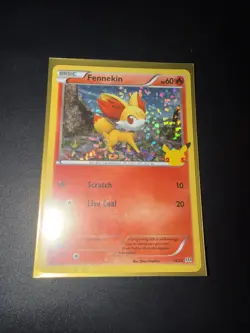Fennekin 14/25 2021 McDonald's 25th Anniversary Pokemon Card Promo Holo - Nm - Image 1