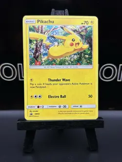 Pokemon Card Pikachu SM04 Black Star Promo General Mills Near Mint - Image 2