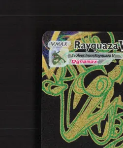 Rayquaza VMAX TG29/TG30 Silver Tempest Gold Black Full Art Holo Pokemon Card NM - Image 3