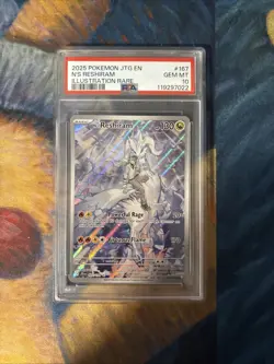 PSA 10 N's Reshiram 167/159 Pokemon Journey Together Graded Card - Image 1