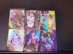 Haruhi Suzumiya 6 Card Goddess Story Trading Card TCG Waifu Anime - Image 1