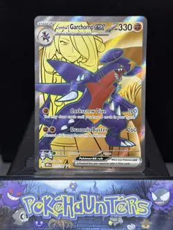 Pokemon Card Cynthia's Garchomp ex 215/182 Ultra Rare Destined Rivals NM - Image 1