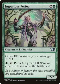 Imperious Perfect 202 MTG NM Commander 2014 - Image 1