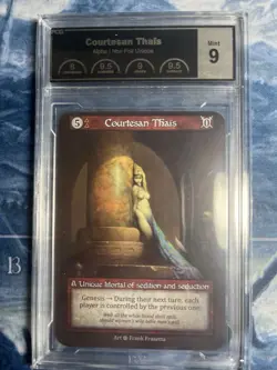 Sorcery Contested Realm Alpha Courtesan Thais PCG Graded - Image 1