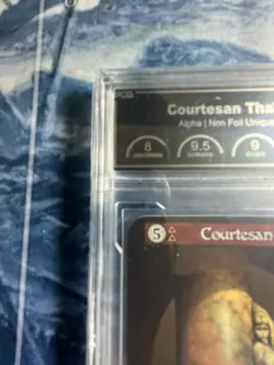 Sorcery Contested Realm Alpha Courtesan Thais PCG Graded - Image 2