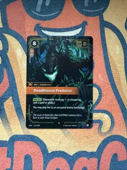 Riftbound Origins Deadbloom Predator Epic Foil 161/298 - Image 1
