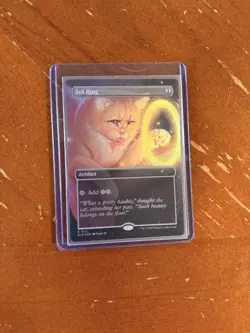 Sol Ring BORDERLESS DOUBLE SIDED MTG Magic Secret Lair Raining Cats & Dogs 1512 - Image 2