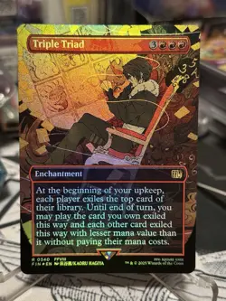 Triple Triad *FOIL* - 340 - Magic: Final Fantasy MTG - Borderless - Full Art - Image 1