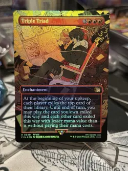 Triple Triad *FOIL* - 340 - Magic: Final Fantasy MTG - Borderless - Full Art - Image 2
