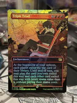 Triple Triad *FOIL* - 340 - Magic: Final Fantasy MTG - Borderless - Full Art - Image 3