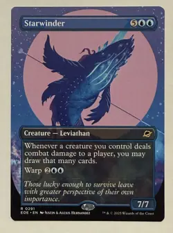 Starwinder (0291) Borderless - Edge of Eternities MTG - Image 1