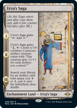 1 x Urza's Saga - Modern Horizons 2 - Light Play - MTG - Image 1