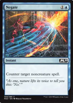Negate #69 Core Set 2020 Magic_the_gathering - Image 1