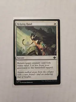 Helping Hand - Lost Caverns of Ixalan - LP - Uncommon - Sorcery - MTG - Image 1