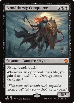 MTG Bloodthirsty Conqueror - 58 / English / Near Mint - Image 1