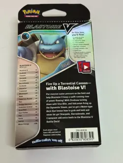 Pokemon Trading Card Game V Battle Deck BLASTOISE V (60-Card Deck) - Image 2