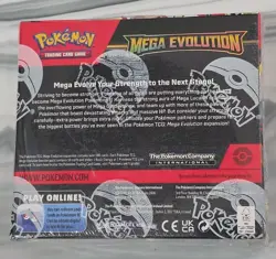 Pokemon TCG Mega Evolution Enhanced Booster Display Box - 36 Packs & Box Topper - Image 3