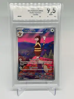 Kukmarda WHT153 - Weisse Flammen Watchog | Deutsch | Grading 9,5 - Pokemon - TCG - Image 1