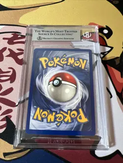 Pokemon Kangaskhan Jungle 1st Edition Holo Rare #5 BECKETT 8.5 1999 - Image 2