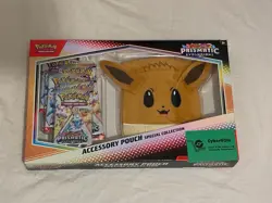 Pokemon TCG Prismatic Evolutions Accessory Pouch NEW & SEALED - Image 1