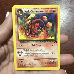 Dark Charmeleon 32/82 Pokemon TCG Team Rocket Unlimited c498 - Image 1