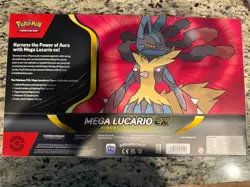 Pokemon TCG Mega Lucario EX Premium Figure Collection Box New Sealed - Image 2
