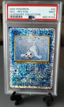 Pokemon Legendary Collection Reverse Holo Seel 92/110 PSA 9 MINT Graded - Image 1