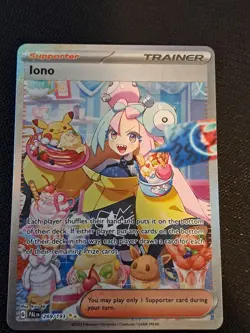 Pokemon Iono 269/193 Paldea Evolved Special Illustration Rare - Image 1