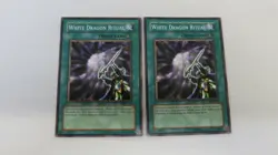 2x UNLIMITED EDITION WHITE DRAGON RITUAL MFC-027 SPELL CARD COMMON YUGIOH NM - Image 1