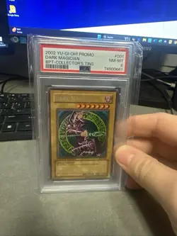 [PSA 8 NM/MT] Yu-Gi-Oh! Dark Magician BPT-001 Collector's Tins 2002 - Image 1